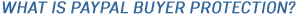 What is PayPal Buyer Protection? What is PayPal Buyer Protection?